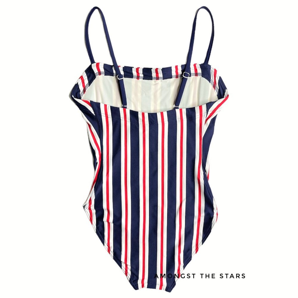 Solid & Striped The Gemma Americana One Piece Bathing Suit - Picture 9 of 10